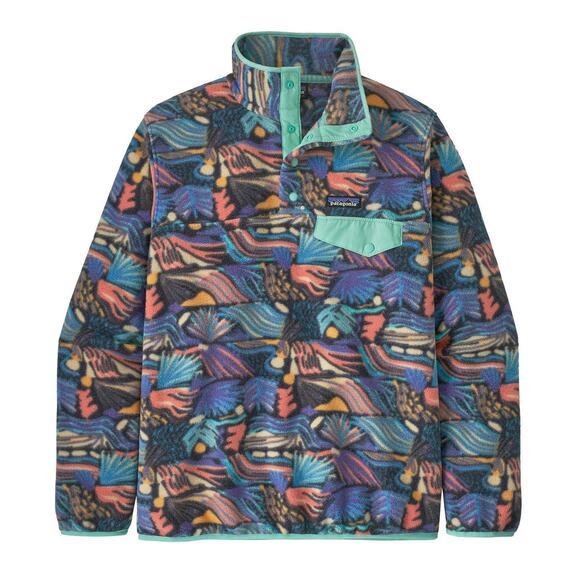 Patagonia Women's Lightweight Synchilla Snap-T Pullover Multi Color - Size: XL - Picture 7 of 7